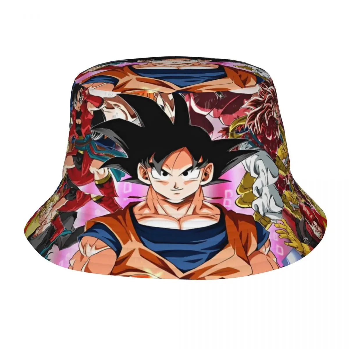Street Dragon Vegeta Blue Ball Anime Bucket Hat Teen