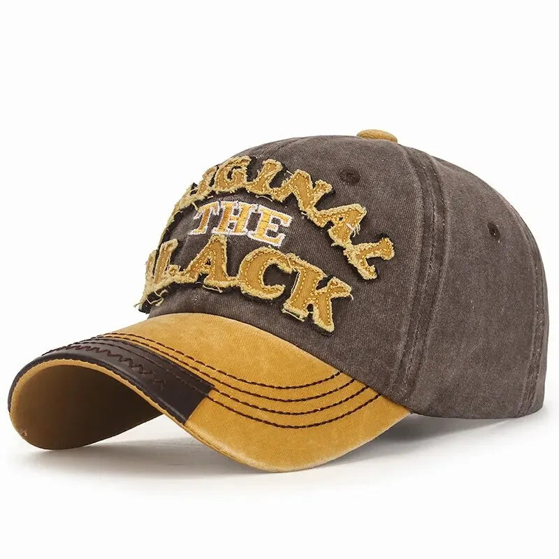 New Cotton Coated Outdoor Sports Wash Baseball Cap