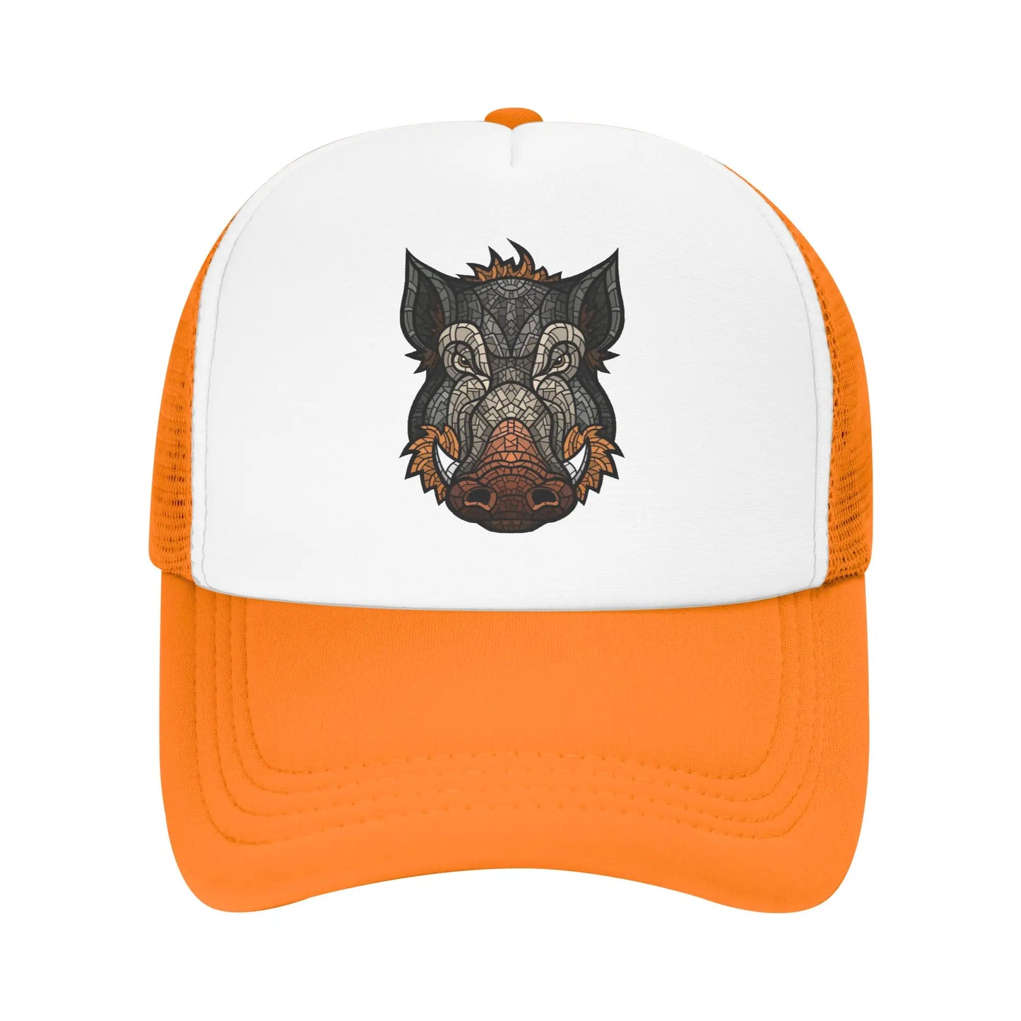 Custom Wild Boar Feral Pig Baseball Cap Hip Hop