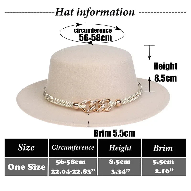Unisex British Style Lightweight Felt Fedora Jazz Trilby Hat
