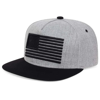 Unisex American Flag Embroidery Hip-hop Hats Spring And Autumn