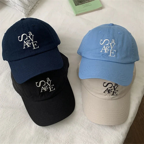 Unisex Letter Embroidery Baseball Caps