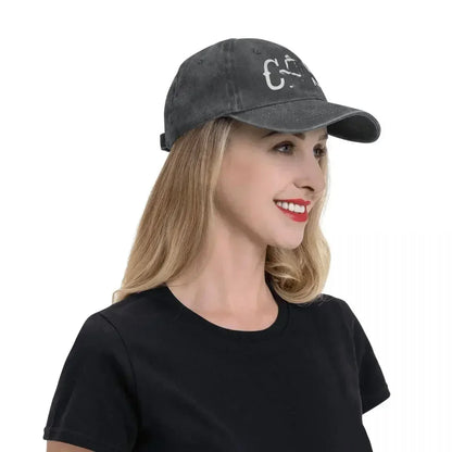 Vintage Cash Walking Outside Musician Baseball Caps