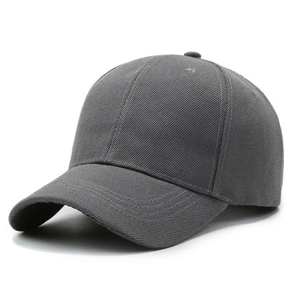 Unisex Cap Casual Plain Baseball Cap Adjustable Snapback Hats Hip Hop Cap Street Dad Hat