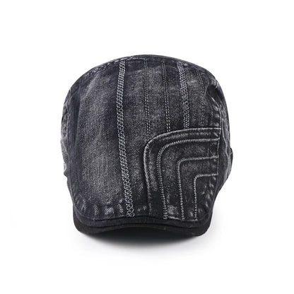 Spring Summer Solid Color Newsboy Caps Men