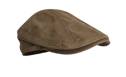 Summer Linen Breathable Big Size Berets Oversize Newsboy Caps