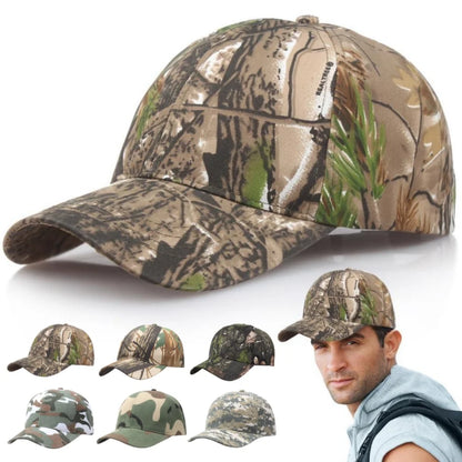 Colors Camouflage Baseball Cap Summer Outdoor Sports Hiking Fishing Hunting Caps Sunscreen Casual Sun Hats