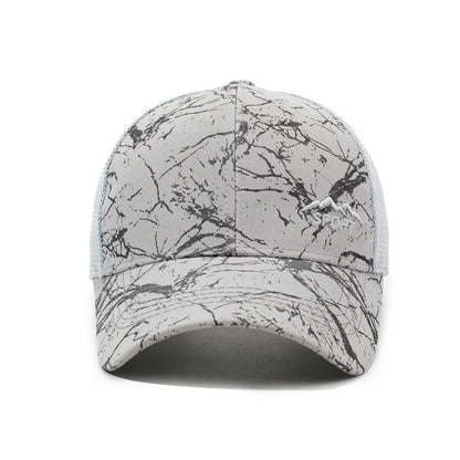 New Summer Men's Sun Hat, Outdoor Sports Visor, Mesh Back Baseball Cap