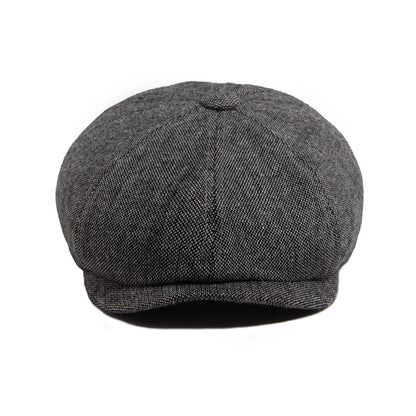 Spring Autumn Casual Beret Men Fashion Retro Newsboy Cap