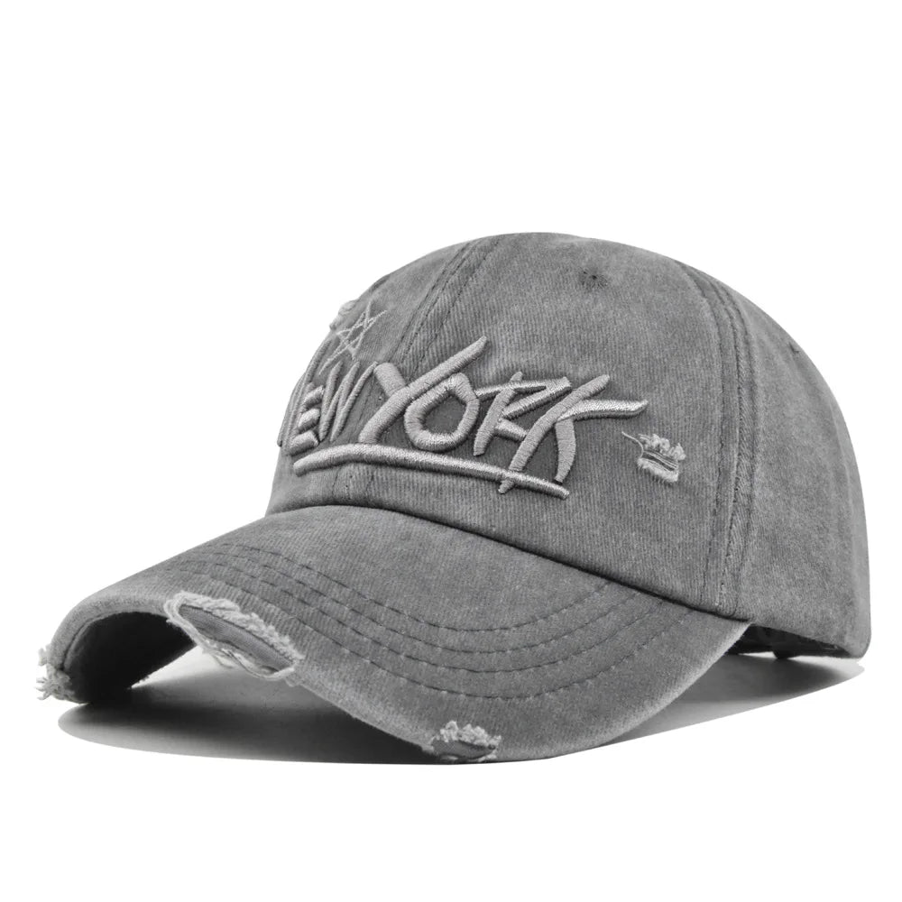 Y2K Style 3D Embroidery Baseball Cap Unisex Outdoor