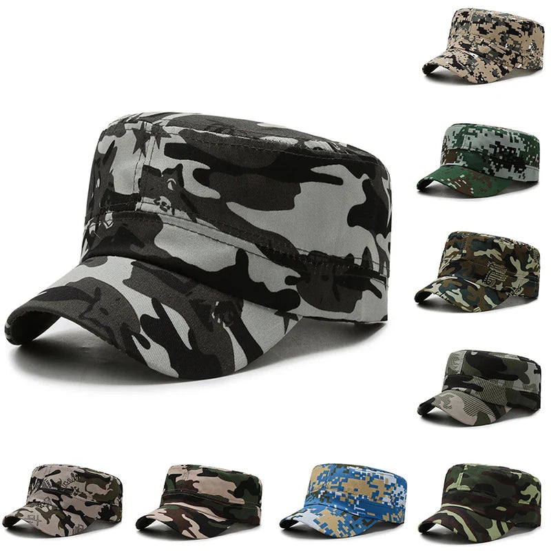 Outdoor Camouflage Baseball Cap Special Forces Bonnie Hat Trucker Fishing Camo Hat Cap