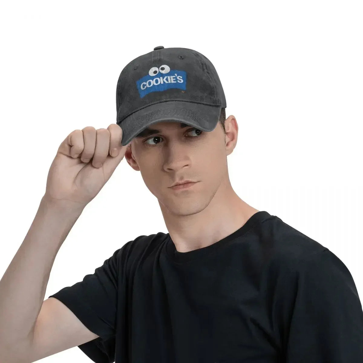 Cookie Monster Merch Men Women Baseball Caps