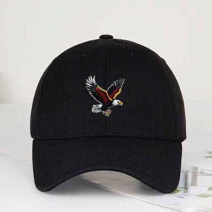 MLFO Eagle Soft Top Baseball Cap Bold Patriotic Retro Style Daily Commute & Outdoor Hiking For Patriotic Enthusiasts Holiday Gif