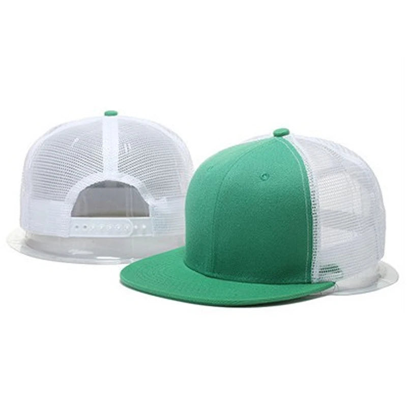 Simple and Fashionable New Light Plate Mesh Hat Street Hip Hop Hat Outdoor Leisure Sports