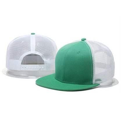 Simple and Fashionable New Light Plate Mesh Hat Street Hip Hop Hat Outdoor Leisure Sports