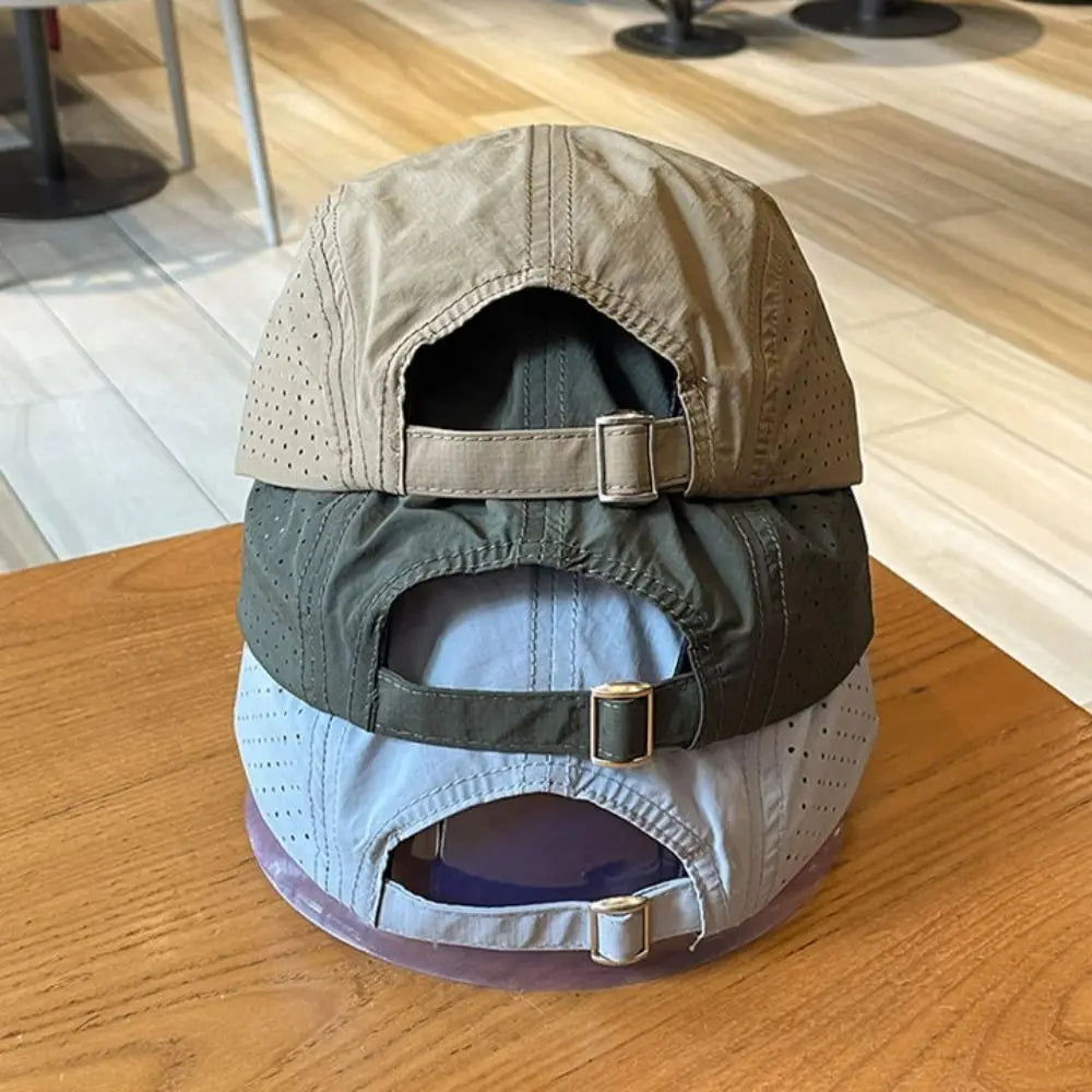 Casual Breathable Short Brim Baseball Cap