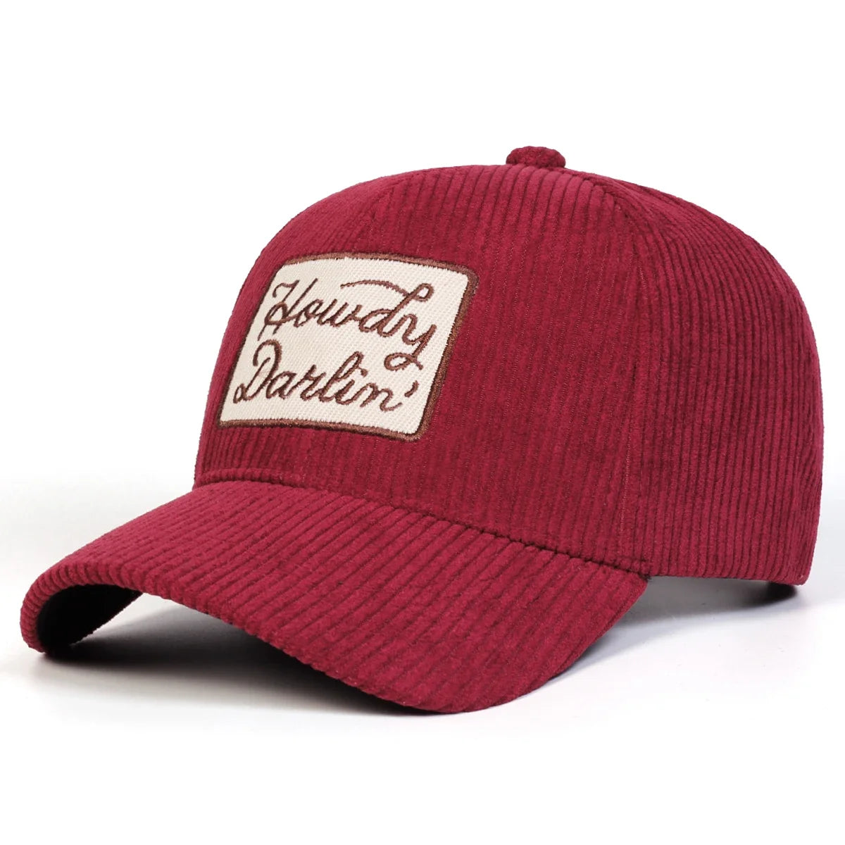 Corduroy Baseball Caps Spring Autumn Outdoor Adjustable