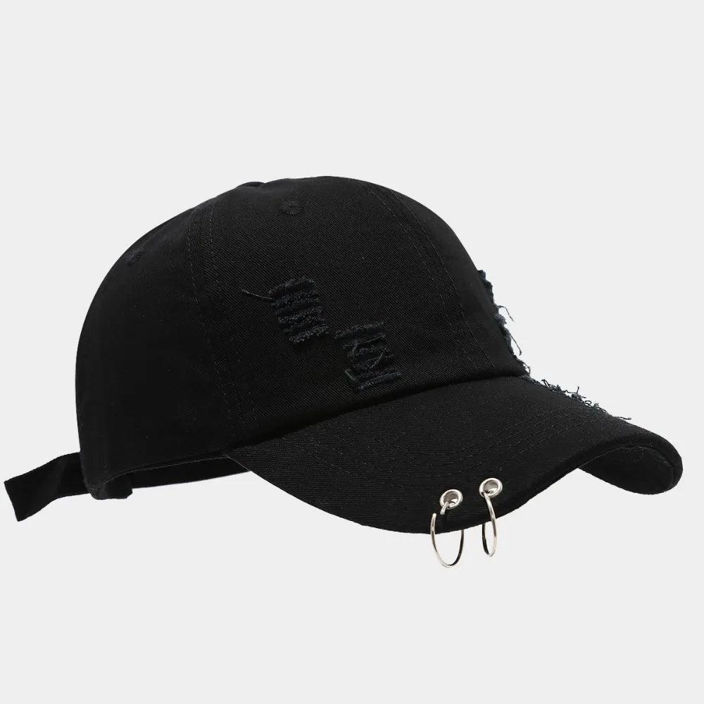 Simple Creative Iron Ring Baseball Cap