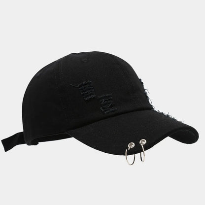 Simple Creative Iron Ring Baseball Cap