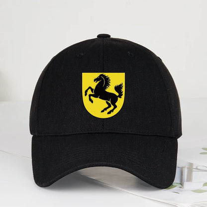 Printed Soft-Top Baseball Cap