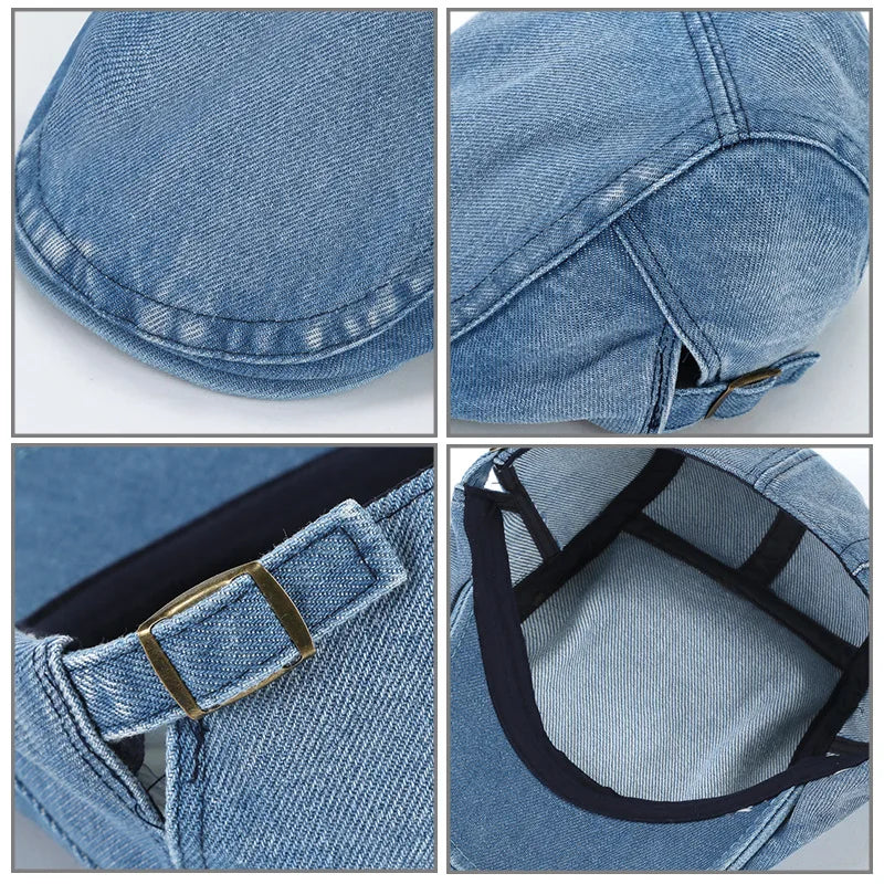 Retro Cowboy Style Forward Hat For Women