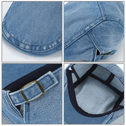 Retro Cowboy Style Forward Hat For Women