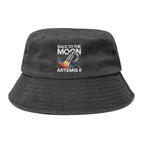 Girl Bucket Hats Artemis II 2026 Travel Headwear Lightweight Outdoor Fishing Hat