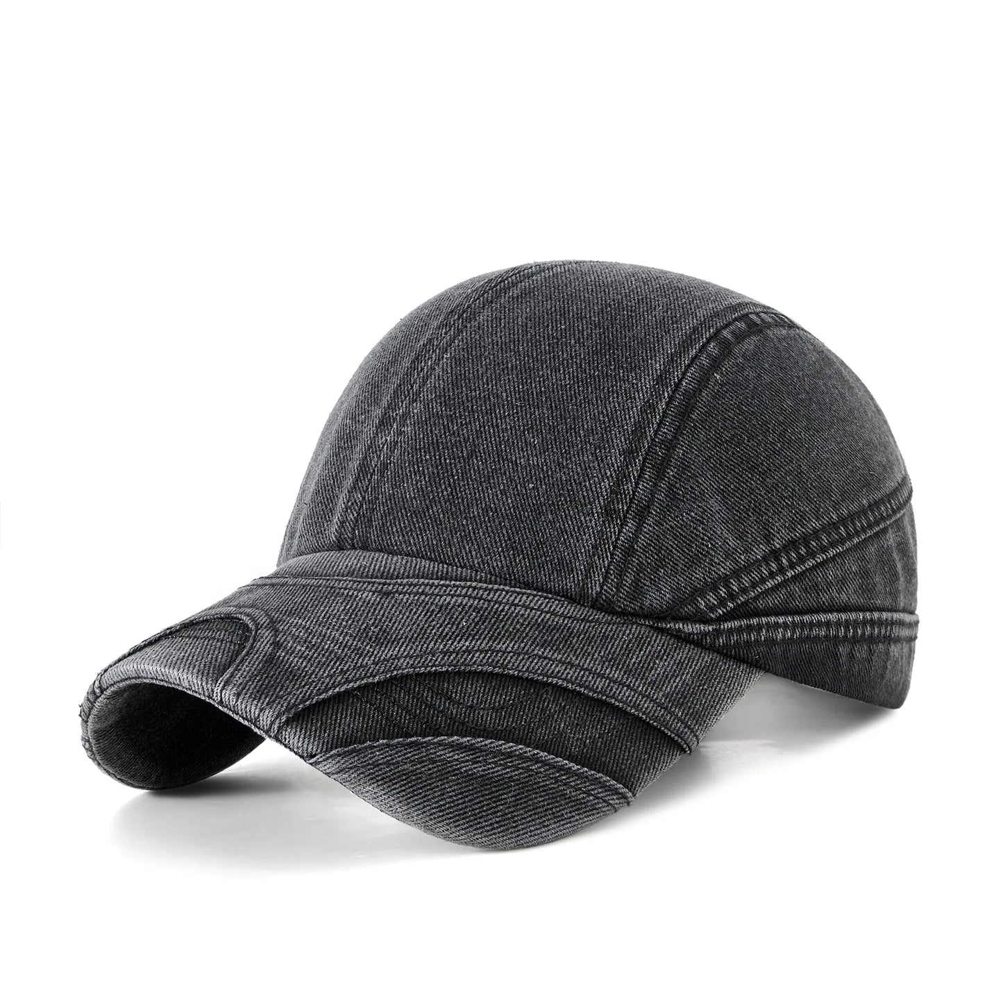 New Washed Denim Baseball Cap UV Sunshade Duckbill Hat