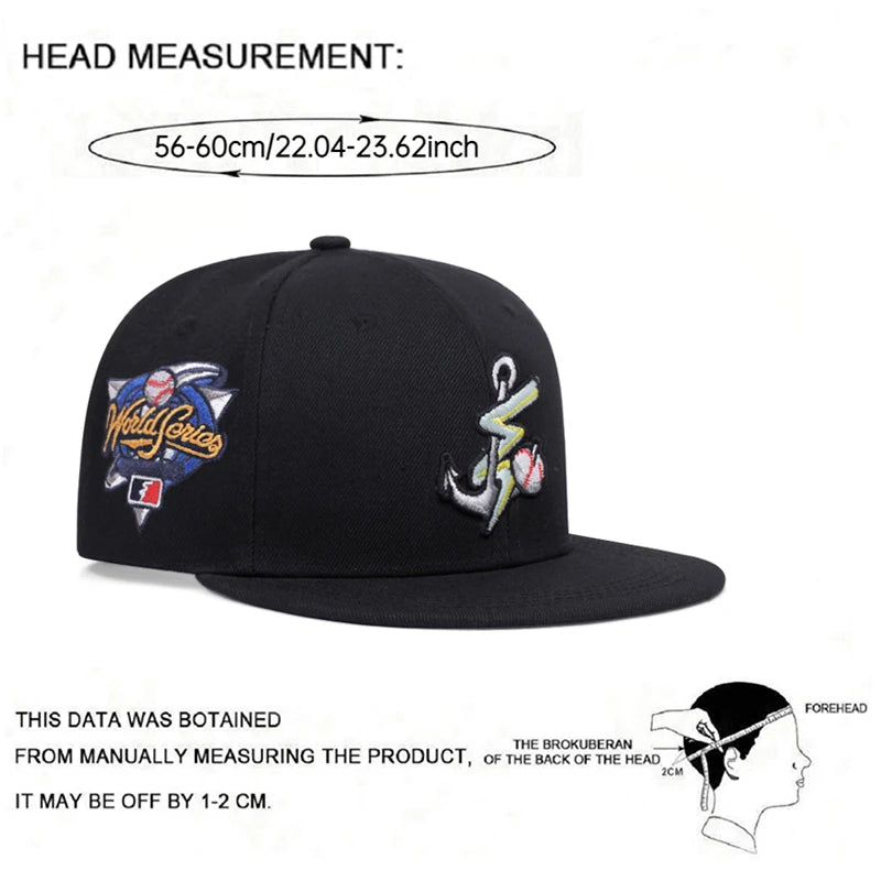 Flat Edge Hat Tennis Hook Embroidery Personalized Street Hip Hop Hat
