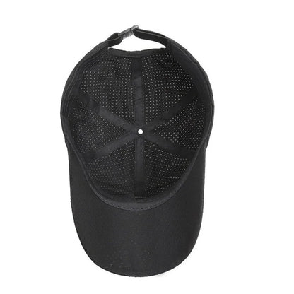 Hat Men Spring Summer Solid Color Mesh Cap Baseball Cap Women Autumn Korean Edition Sunscreen Hat Mesh Breathable Peaked Cap New