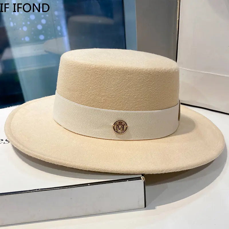 Fedora Hats For Women Fashion Elegant Bowler Dress Caps