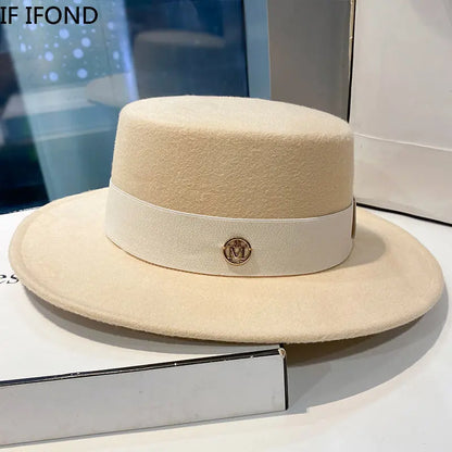 Fedora Hats For Women Fashion Elegant Bowler Dress Caps