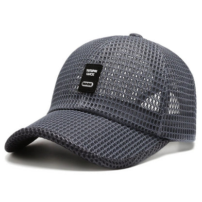 Men's Mesh Baseball Cap Breathable Summer Caps Dad Hat