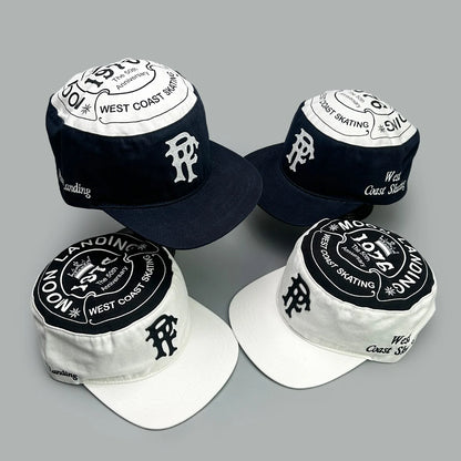 Unisex Personality Letter Embroidery Baseball Caps Spring and Autumn