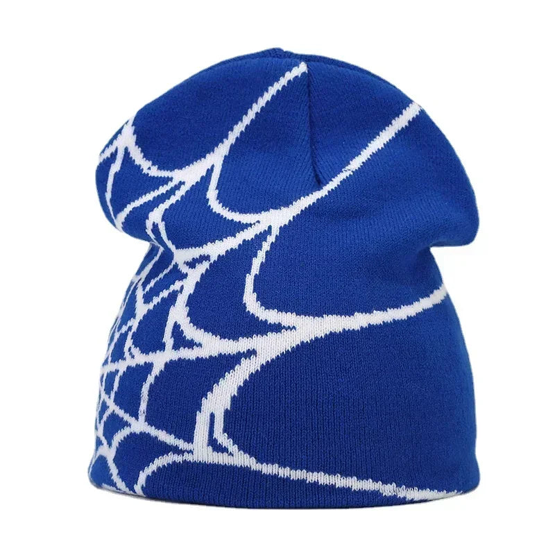 Y2K Letter Knitted Winter Autumn Beanie Cap Men Women