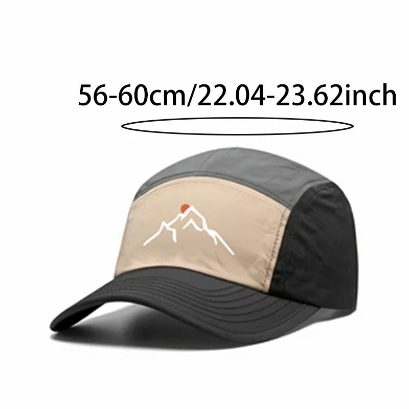 Outdoor Style Patchwork Baseball Cap
