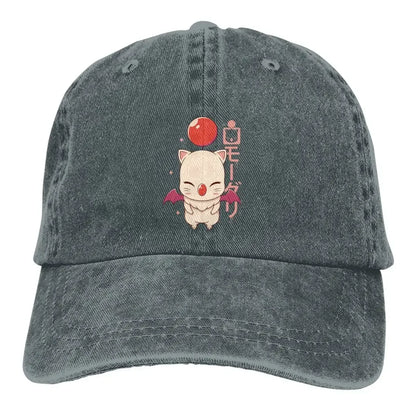 Moogle Kupo Baseball Cap Men Cowboy Hats Women