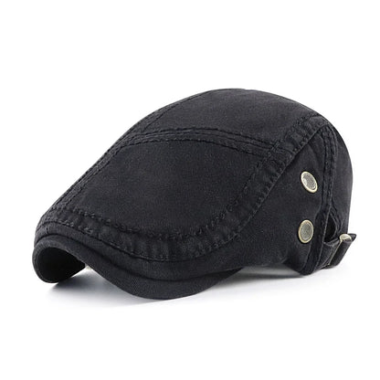 Top Level Men's Berets Hats Casual Cotton Newsboy Caps