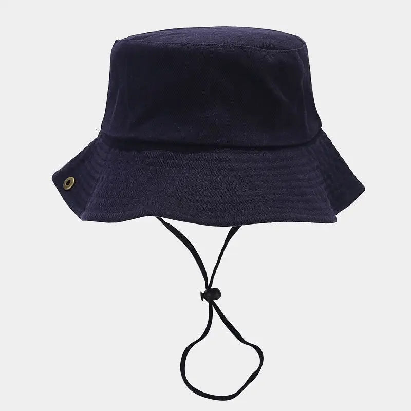 Custom Summer Retro Washed Cotton Patchwork Bucket Hat