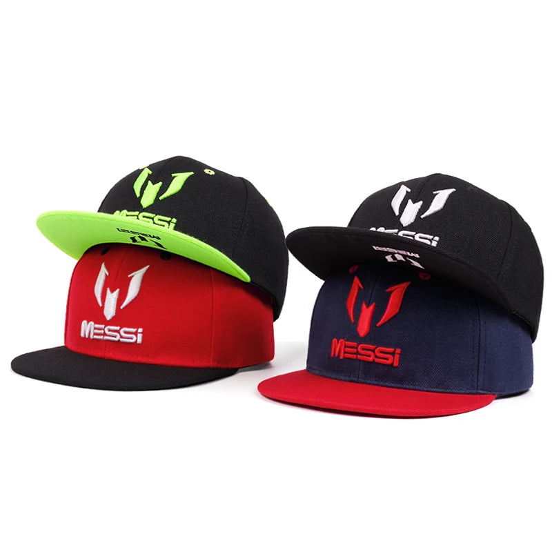 Fashion Children Ronaldo Cr7 Neymar Njr Baseball Cap Hat Boys Girls Kids Messi Snapback Hats