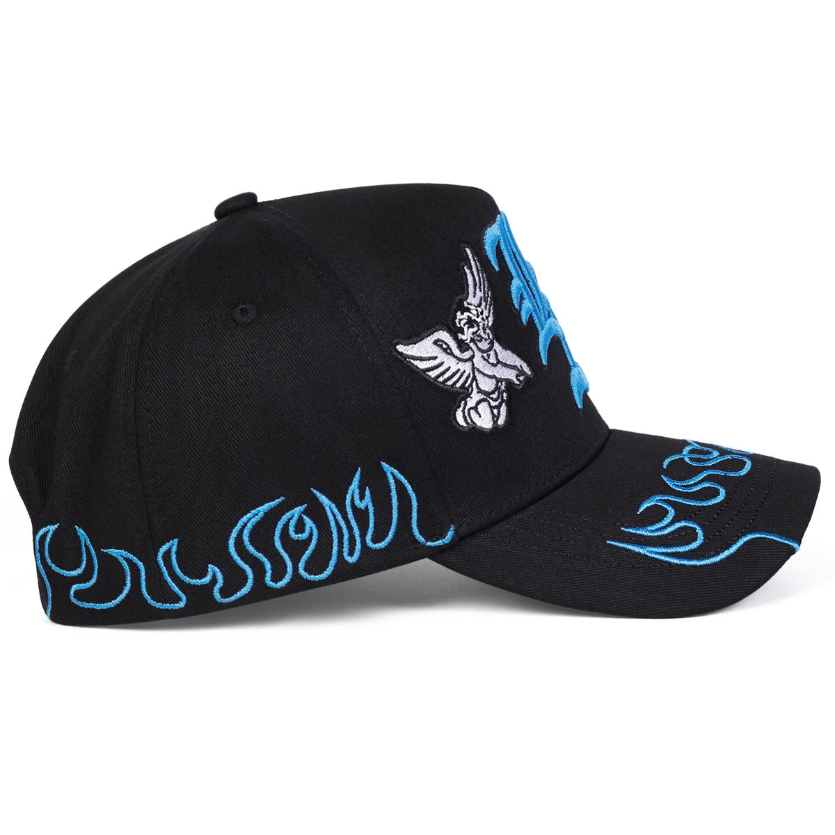Unisex Gothic LA Angel Embroidery Baseball Caps Spring Autumn