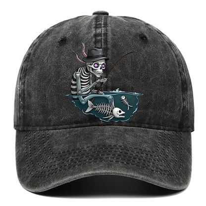 Personalized Skull Print Baseball Cap For Men And Women