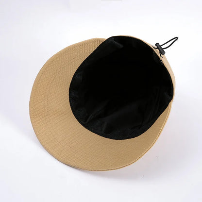 Women's Solid Color Bucket Hat, Sunscreen Outdoor