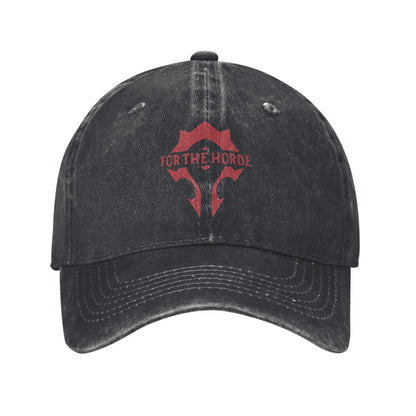 Retro Leeory Jenkins Baseball Cap Unisex Distressed Denim Snapback Hat