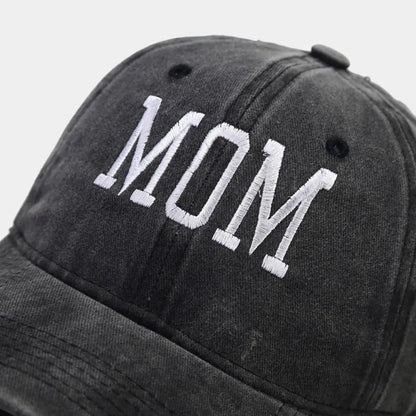 Dad Mom Embroidery Baseball Cap Fashion Women Men Hat Cotton