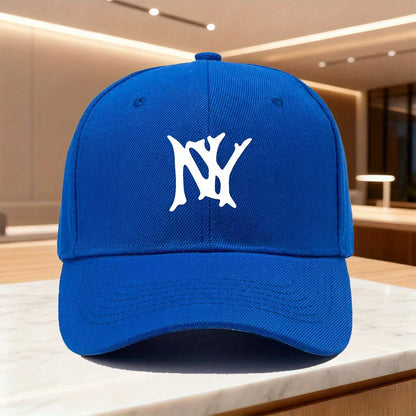 "NY" Printed Quick-Button Baseball Cap