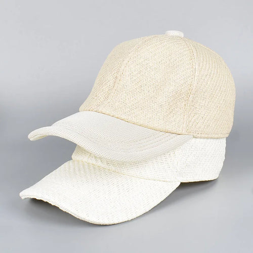 Straw Baseball Cap New 2025 Spring Summer Outdoor