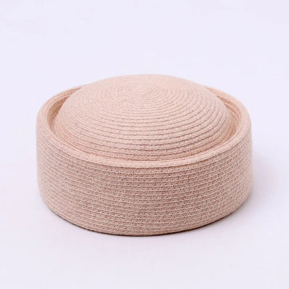 2026 Spring New Premium Papyrus Fedoras Hat Thin Painter's Hat Japanese