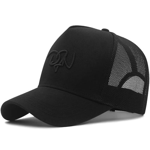 High Quality Summer Lady Mesh Sun Caps Male Large Snapback Hat Hard Cotton Women