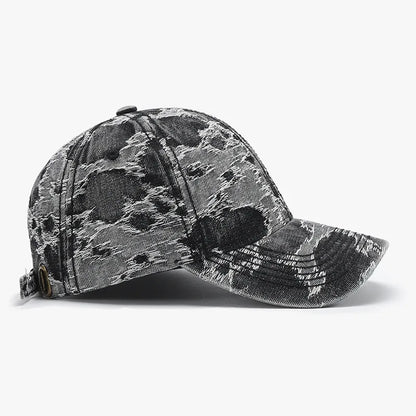 Vintage Washed Tie-Dye Baseball Cap For Men Women